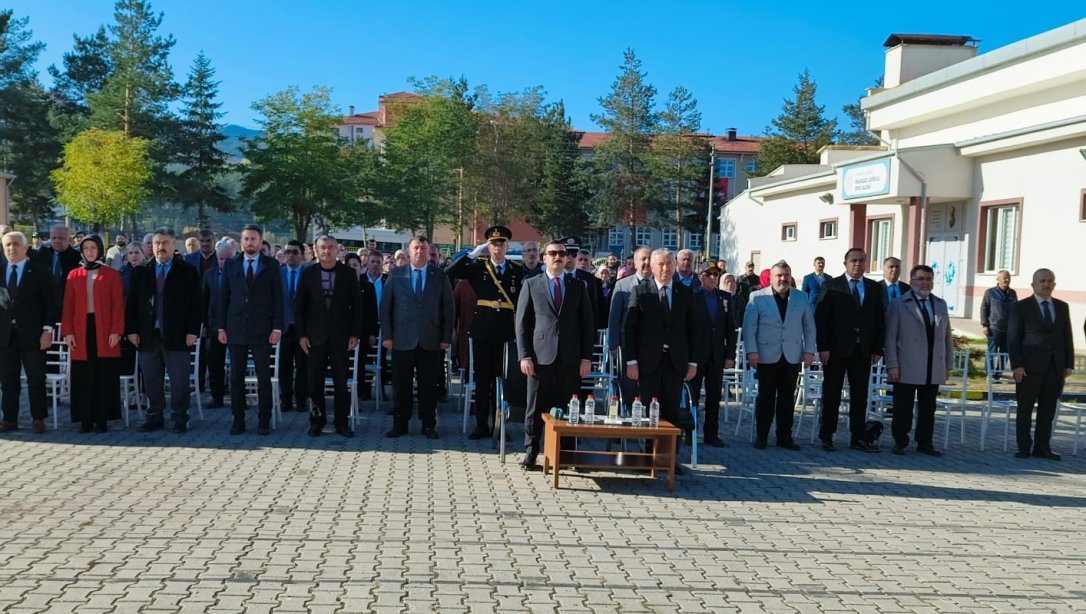 29 EKİM CUMHURİYET BAYRAMI İLÇEMİZDE COŞKUYLA KUTLANDI